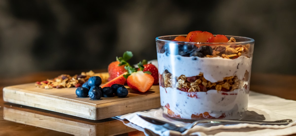 Smoothie bowl de frutas rojas